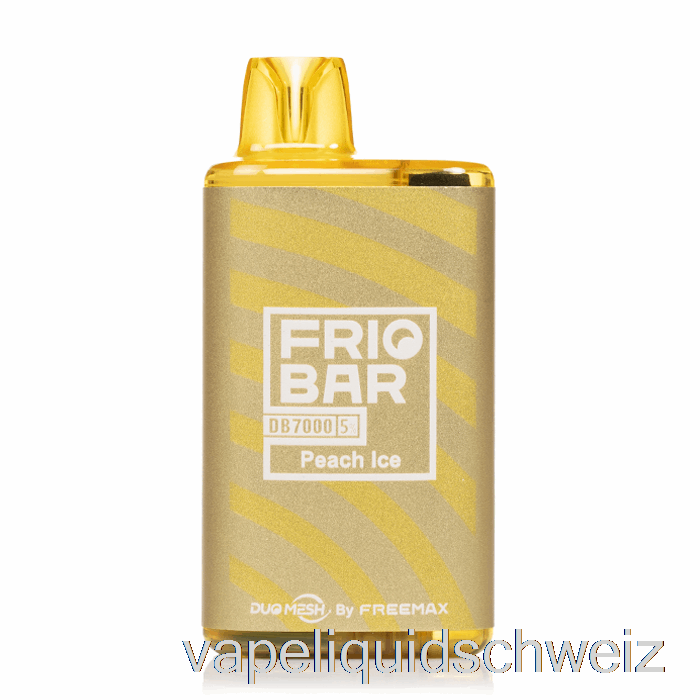 Freemax Friobar DB7000 Einweg-Peach-Ice-Vape Ohne Nikotin